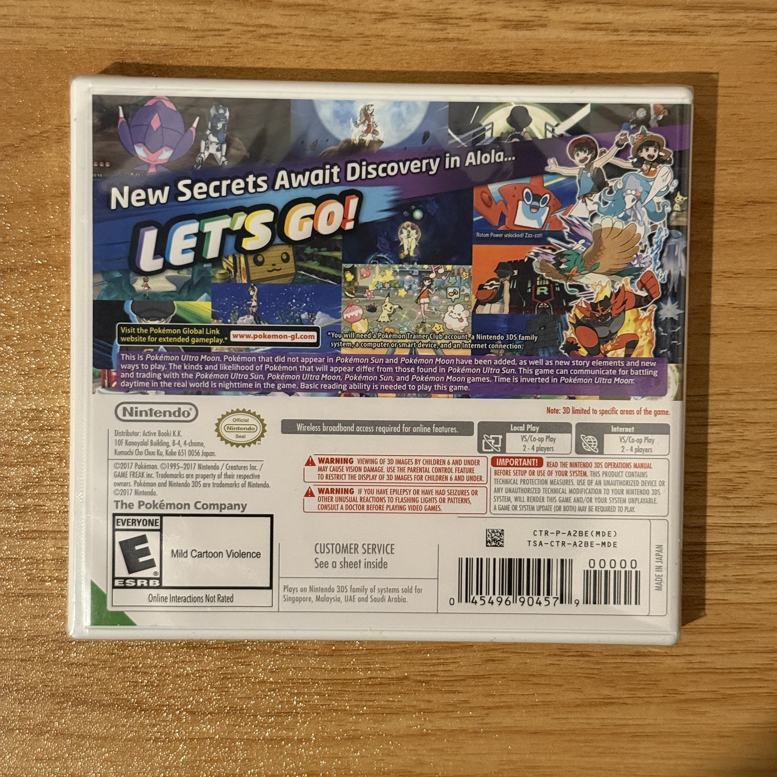 Pokemon Ultra Moon Nintendo 3DS Authentic – Brand New & Factory Sealed!