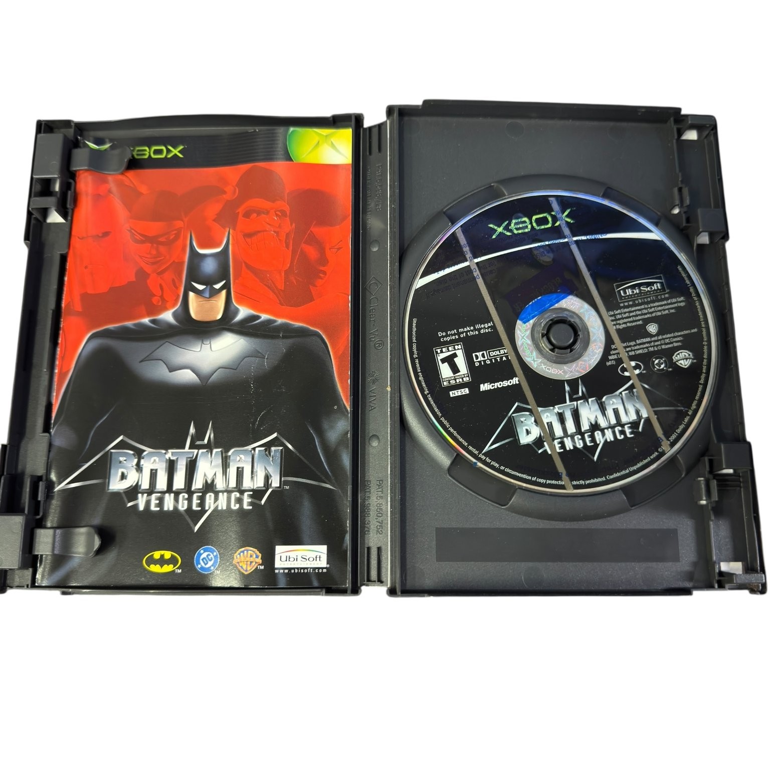 Batman Vengeance Xbox Video Game Action Adventure DC Comics