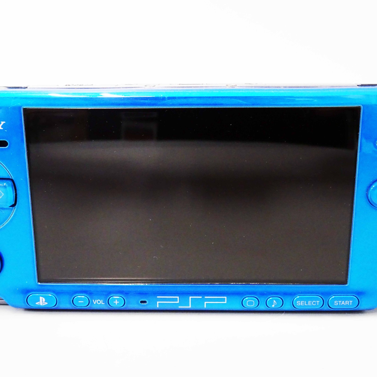 SONY PSP Playstation Portable Console Vibrant Blue PSP-3000 VB Japan Used