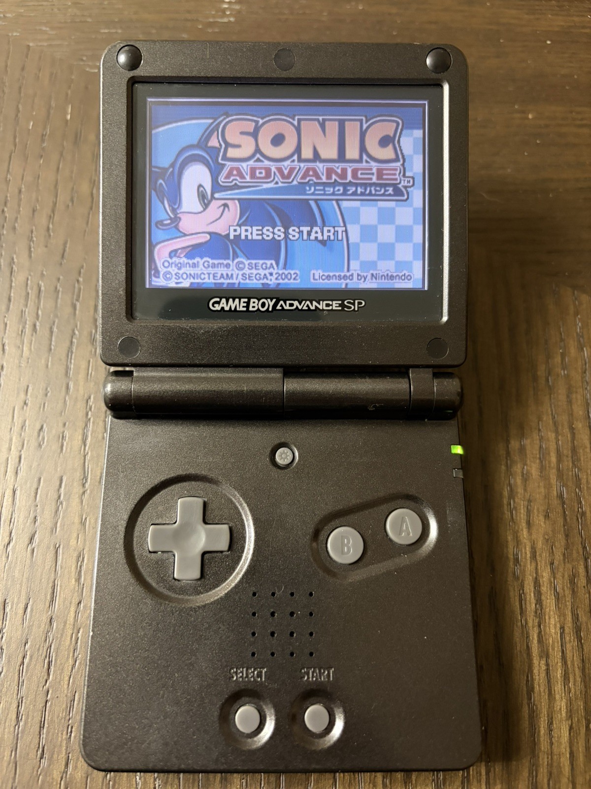 Nintendo Game Boy Advance SP AGS-001 Black Console –