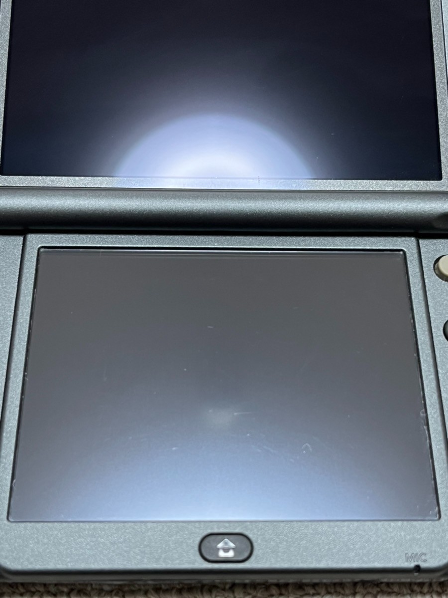 New 3DS LL XL Metalic black Japan Nintendo Console region Japanese B6