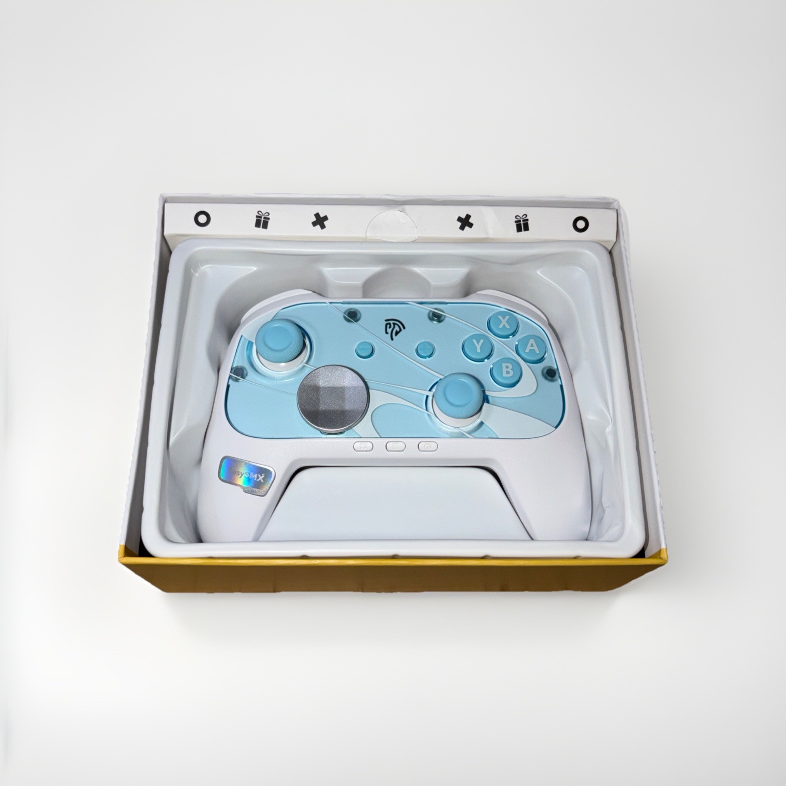 EasySMX S10 Wireless Gaming Controller Nintendo Switch 2 PC iOS Android White