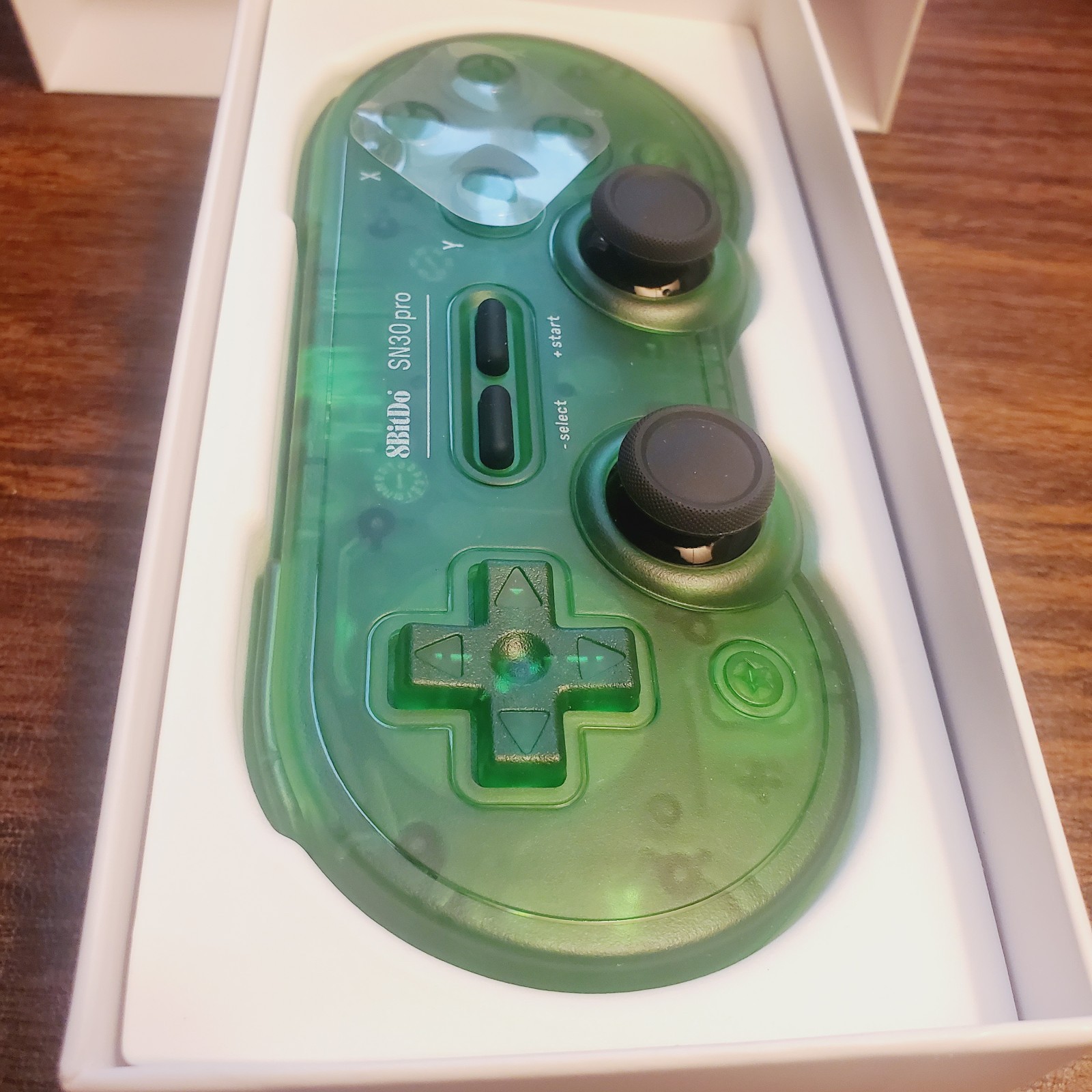 8BitDo SN30 Wireless Gamepad for Switch, Android, PC, Steam, Apple, Pi GREEN