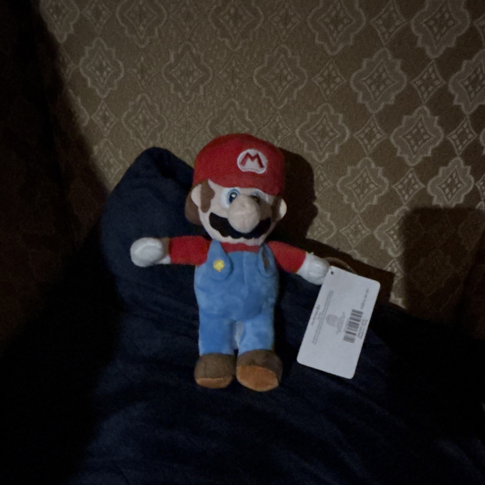 Mario Plush Doll Stuffed Toy with Tag – Super Mario Bros. Video Game Character