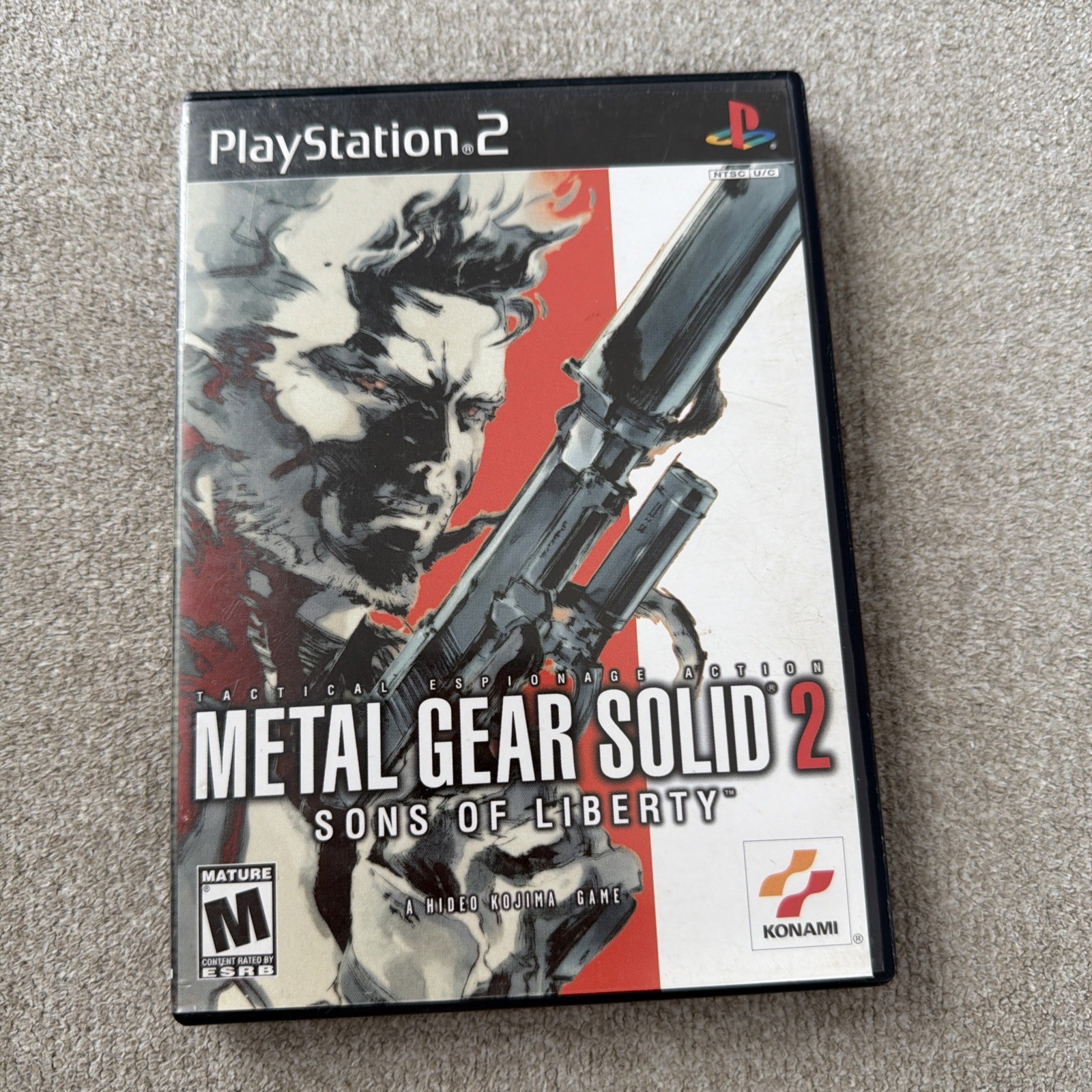 Metal Gear Solid 2: Sons of Liberty PlayStation 2 PS2 Complete CIB Tested Nice!