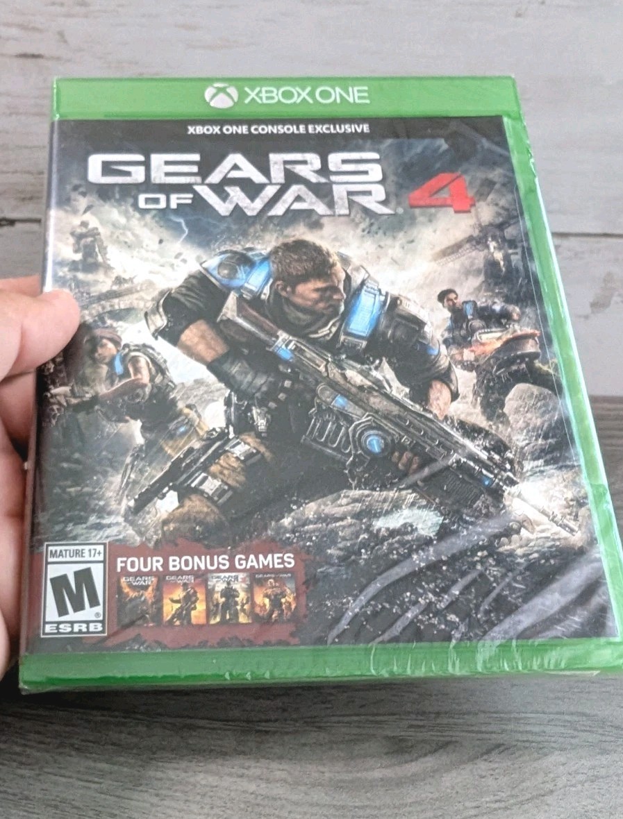 Gears of War 4 XBOX ONE Bonus Games including Gears of War 1, 2, 3, & Judgment