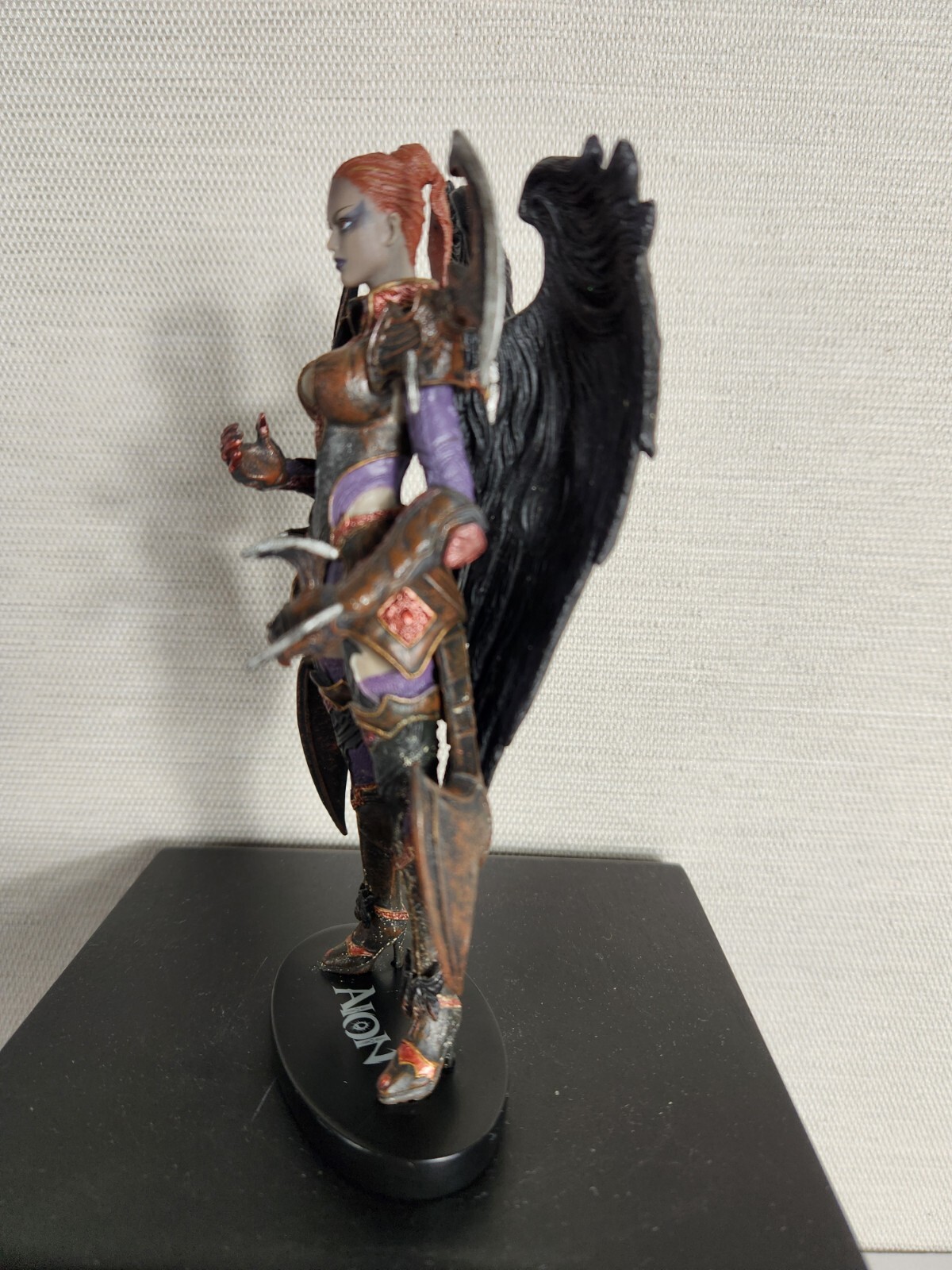Aion Avia Figure Limited Collectors Edition Winged Asmodian Daeva Missing Weapon