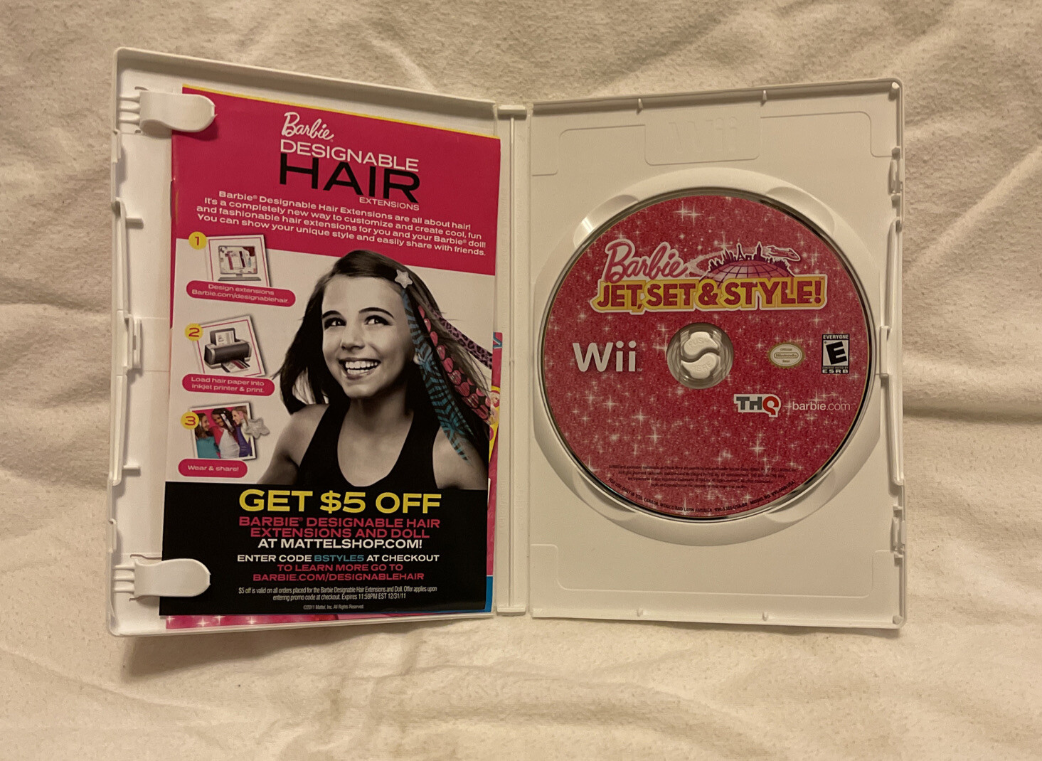 Barbie: Jet, Set & Style (Nintendo Wii, 2011)