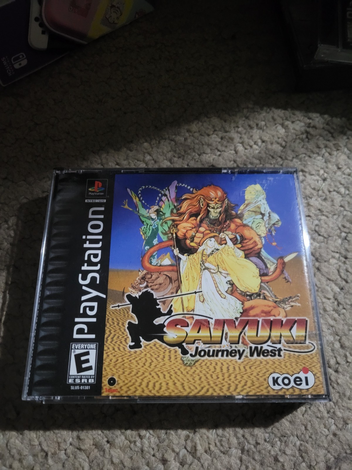 Saiyuki: Journey West Ps1 PlayStation Complete Cib Manual w Registration