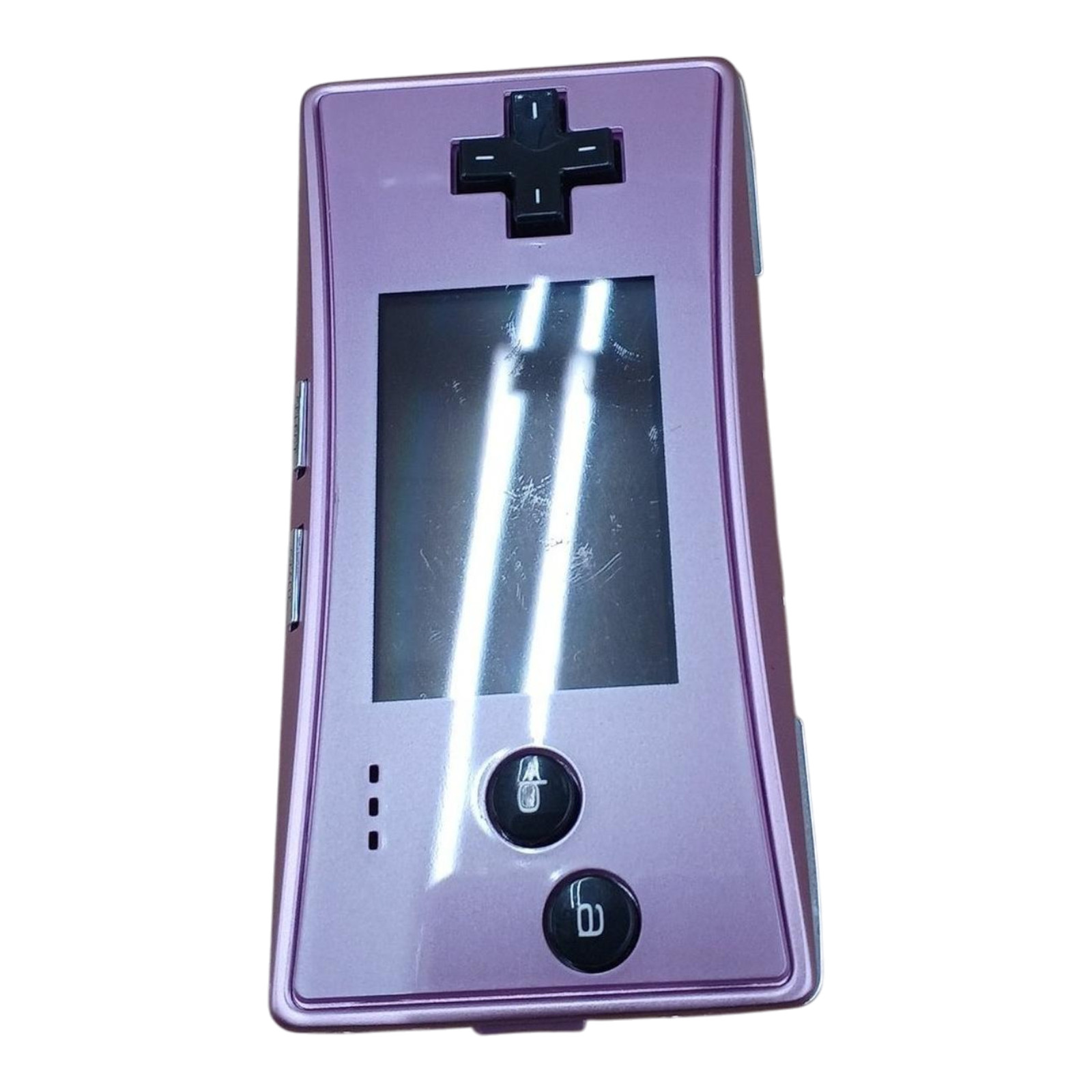 Nintendo Game Boy Micro OXY-001 Handheld Console Purple w / charger Tested Japan
