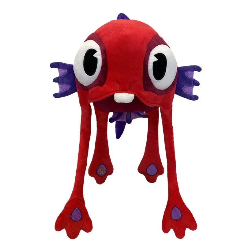 WORLD OF WARCRAFT RED MURLOC HAT/PLUSH HAT
