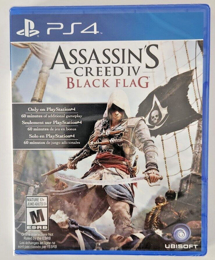 Assassin’s Creed IV: Black Flag PS4 Brand New Game Special (2013 Action)