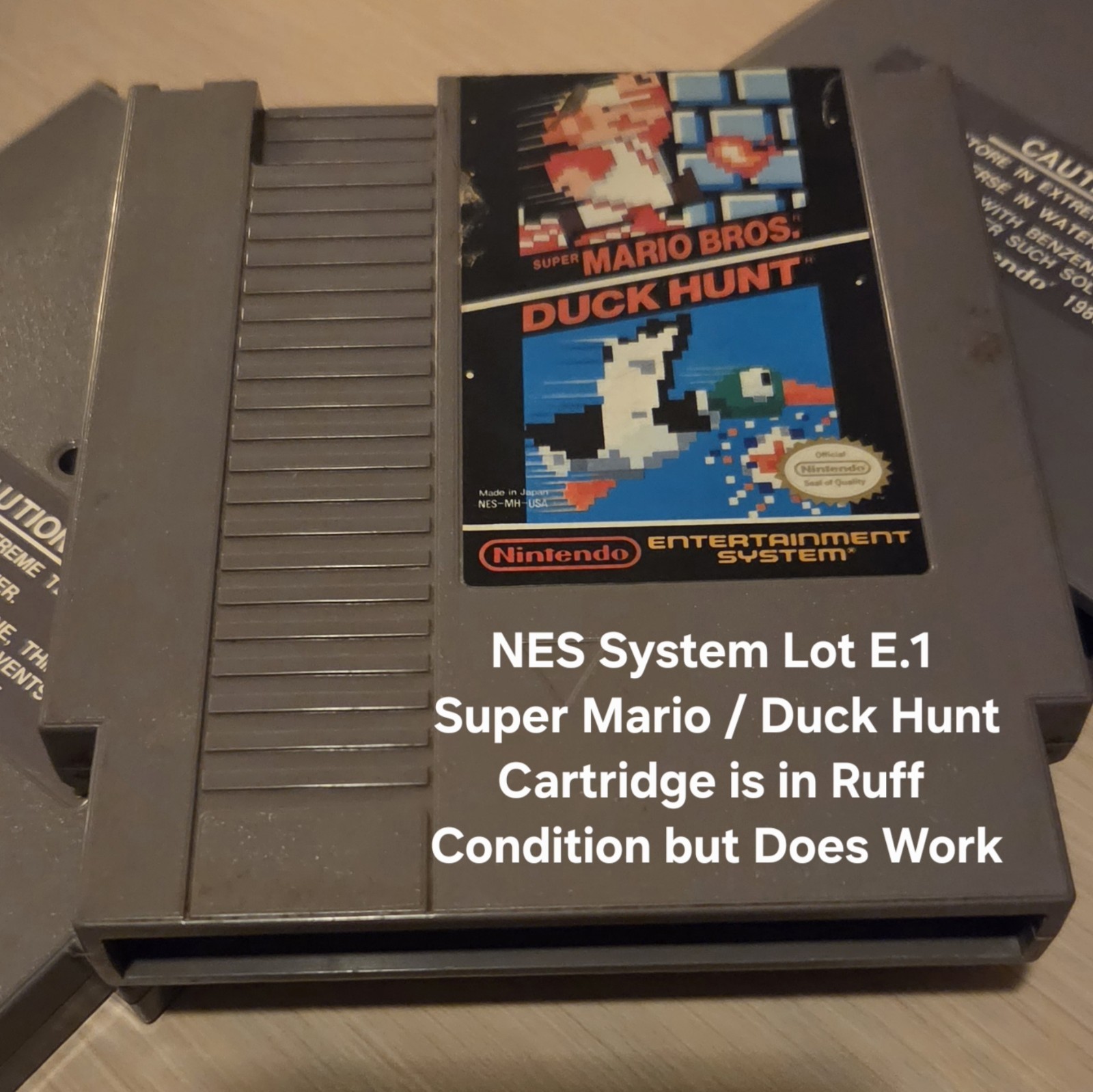 Nintendo NES Action Set Console 3 Game Lot New 72 Pin Region Unlock Super Mario
