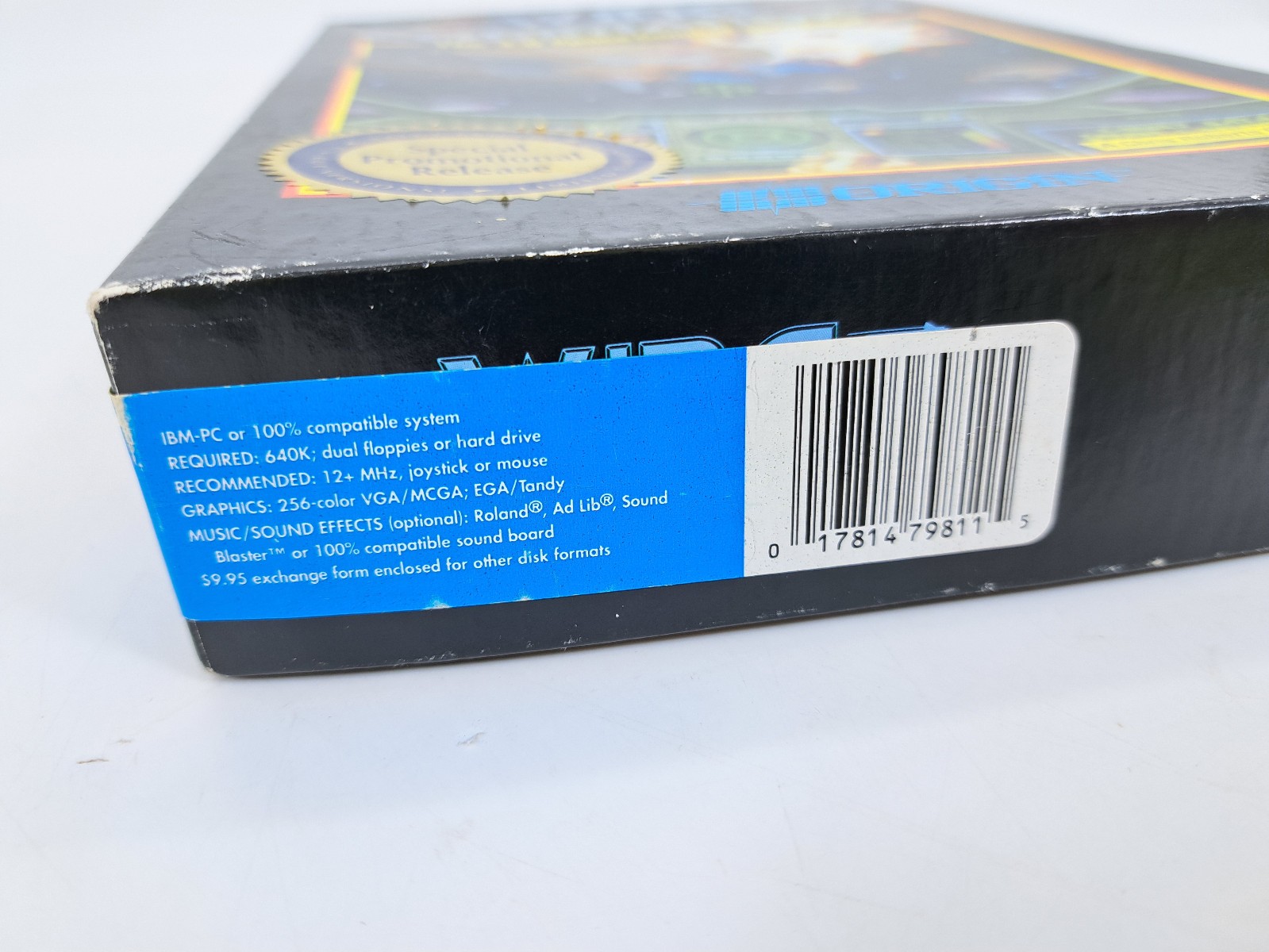 Wing Commander 1990 Origin IBM PC 3.5 Floppy Big Box Special Promotional Release