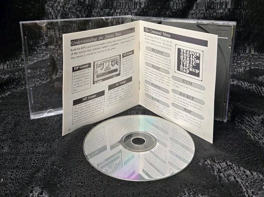 Exile 1992 TurboGrafx CD Turboduo
