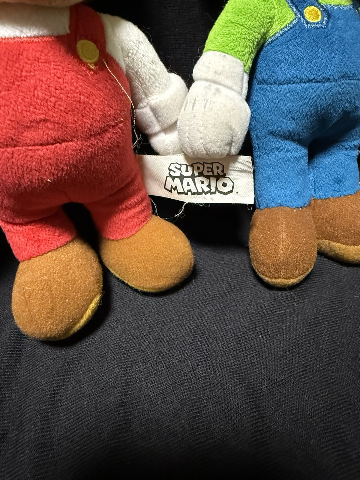 Nintendo Super Mario Mario & Luigi Washable Plush Doll Set Lot of 2 2021