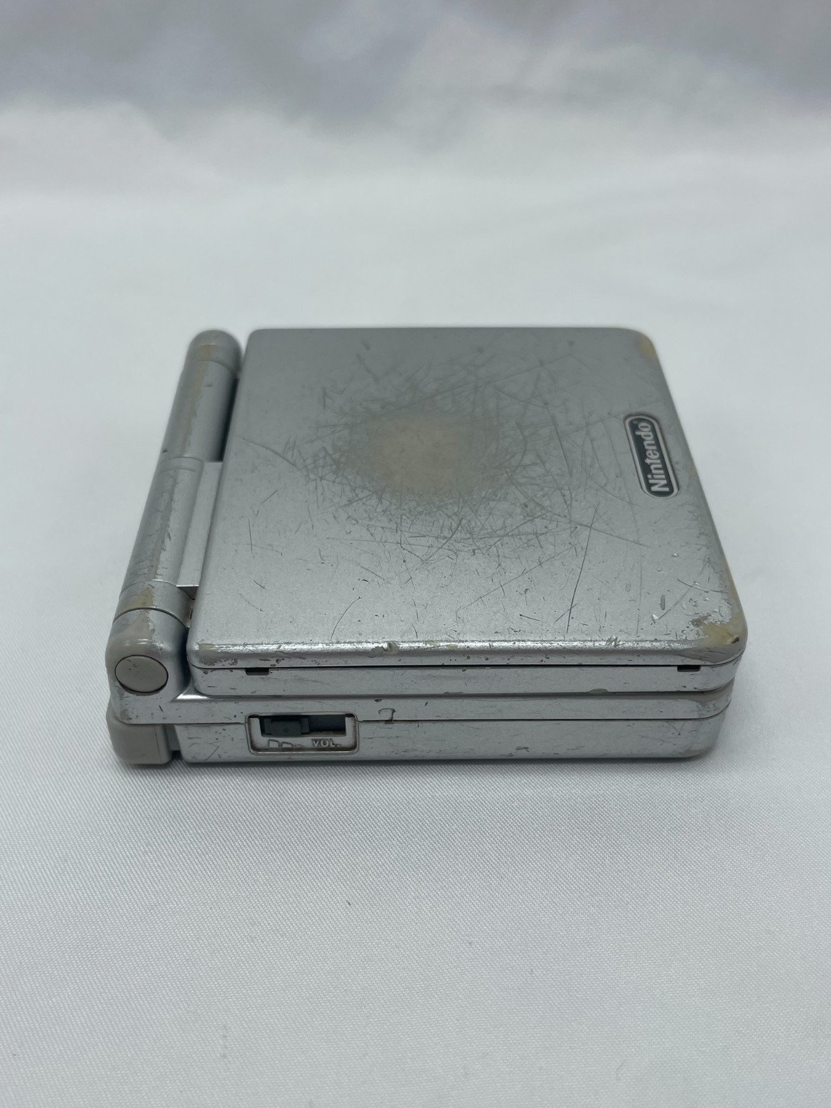 Nintendo Game Boy Advance SP Handheld System Silver AGS-001 Tested – W/ Charger