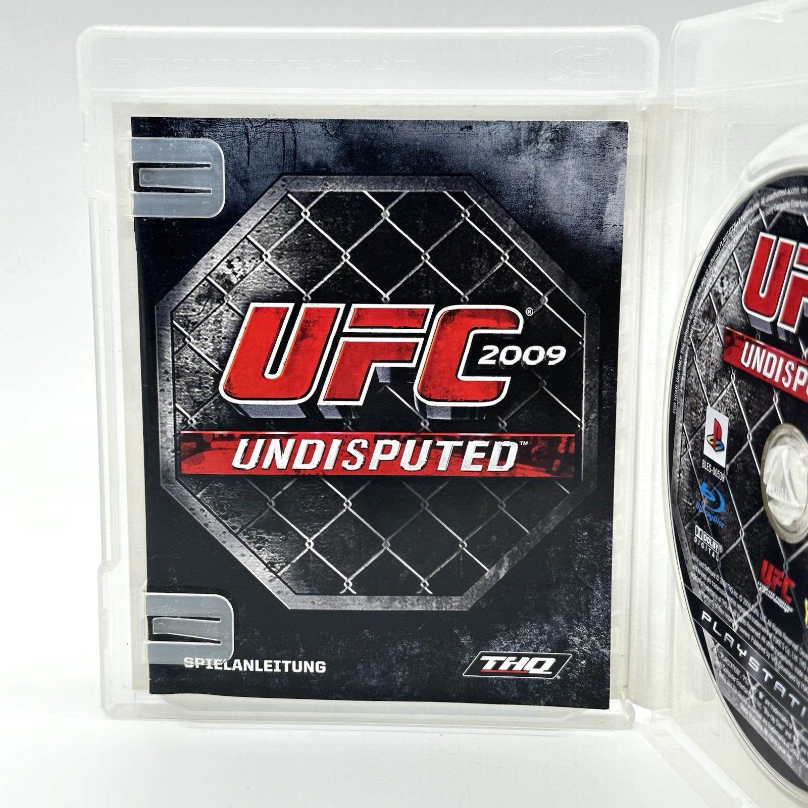 PS3 UFC 2009 Undisputed PAL Austria German UK TESTED Region Free CIB VGC