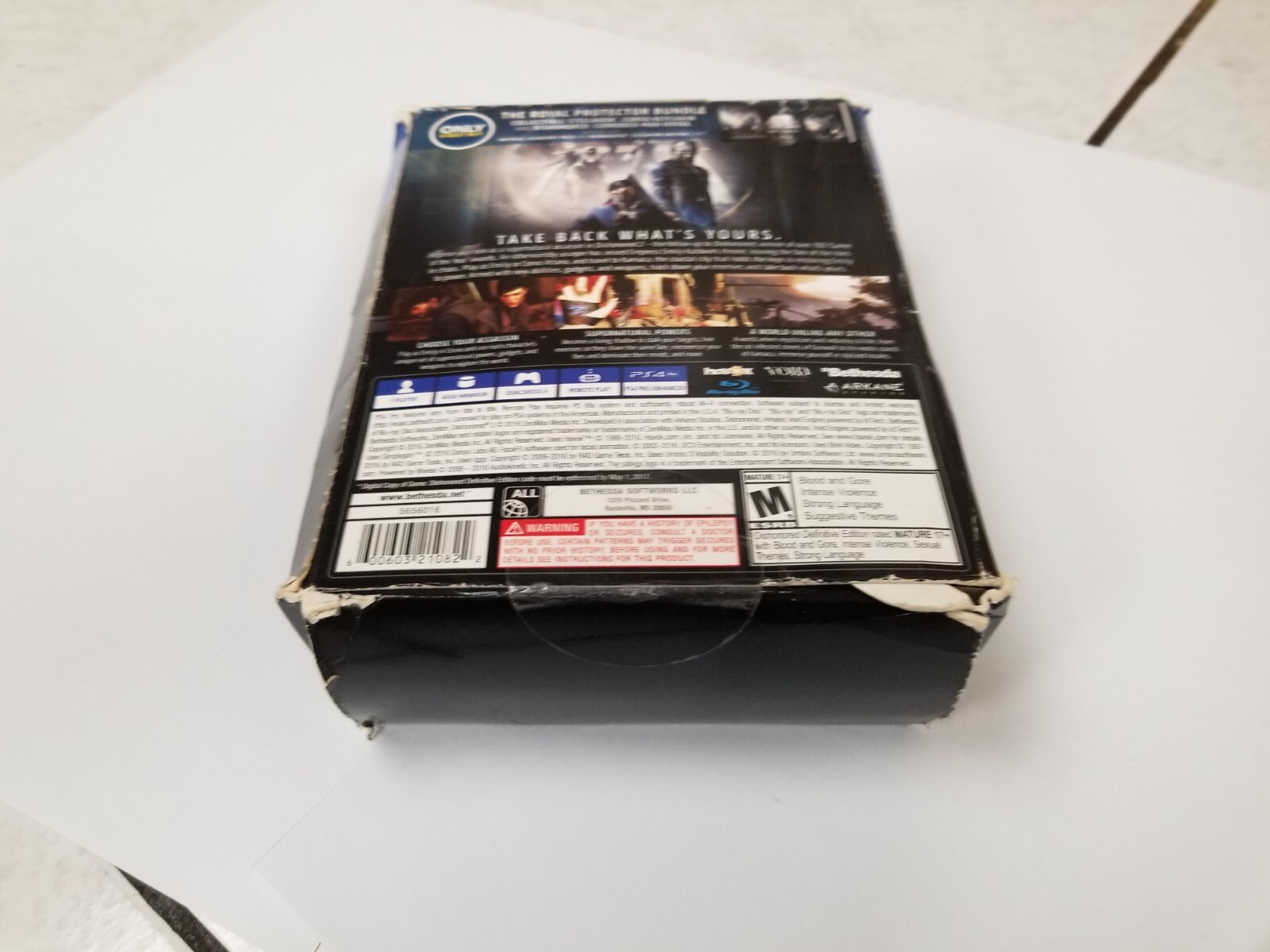 Dishonored 2: Limited Edition (Sony PlayStation 4, 2016) new ps4