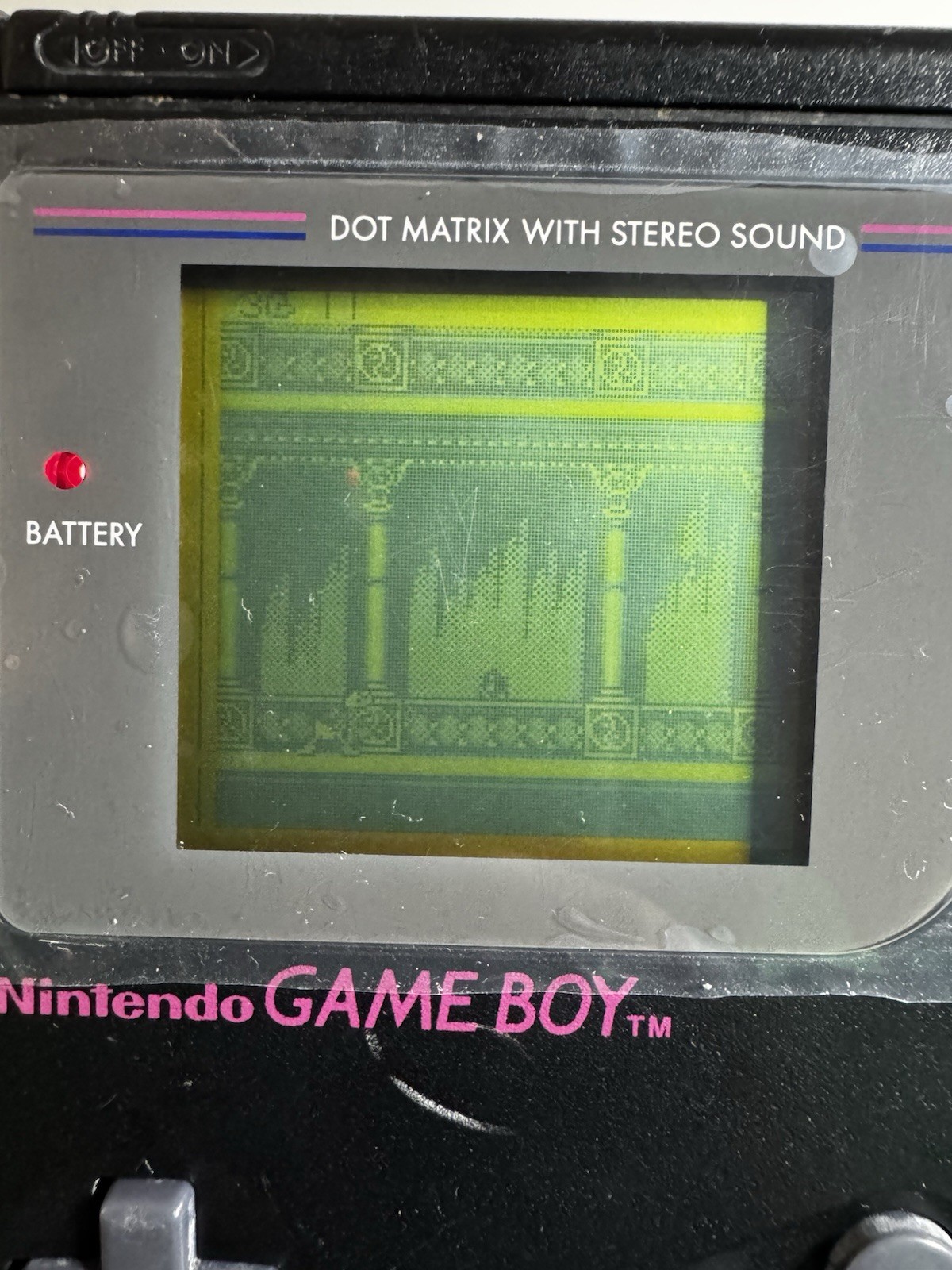 Original Nintendo Game Boy Black Play It Loud Maui Mallard Cold Shadow Tested