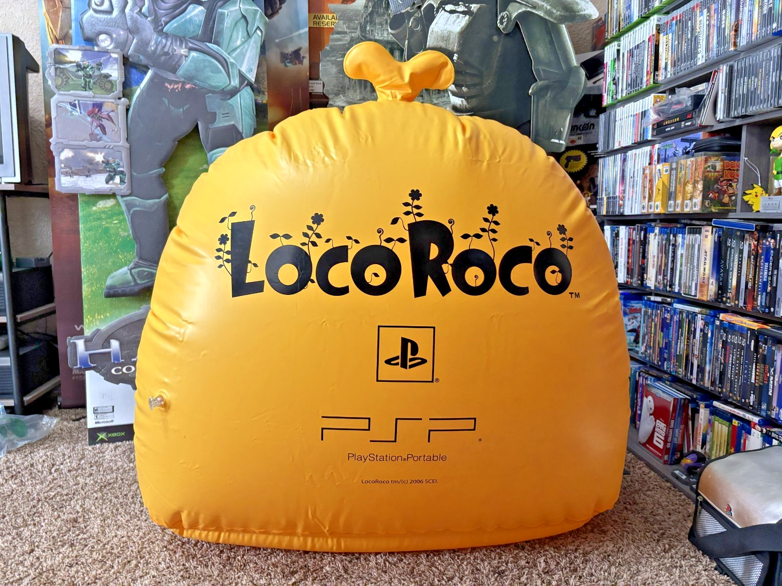 Loco Roco Giant 3ft Inflatable Promo Store Display 2006 PSP Game PlayStation E3