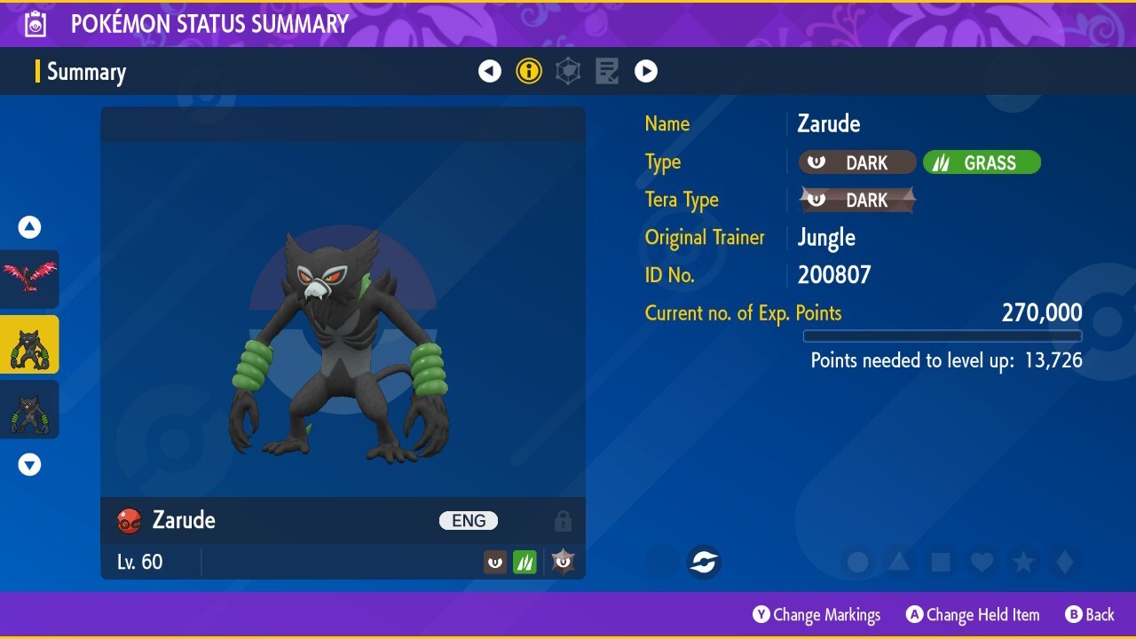 💚 Zarude Event | Pokémon the Movie Coco | Pokémon Scarlet & Violet | UNTOUCHED