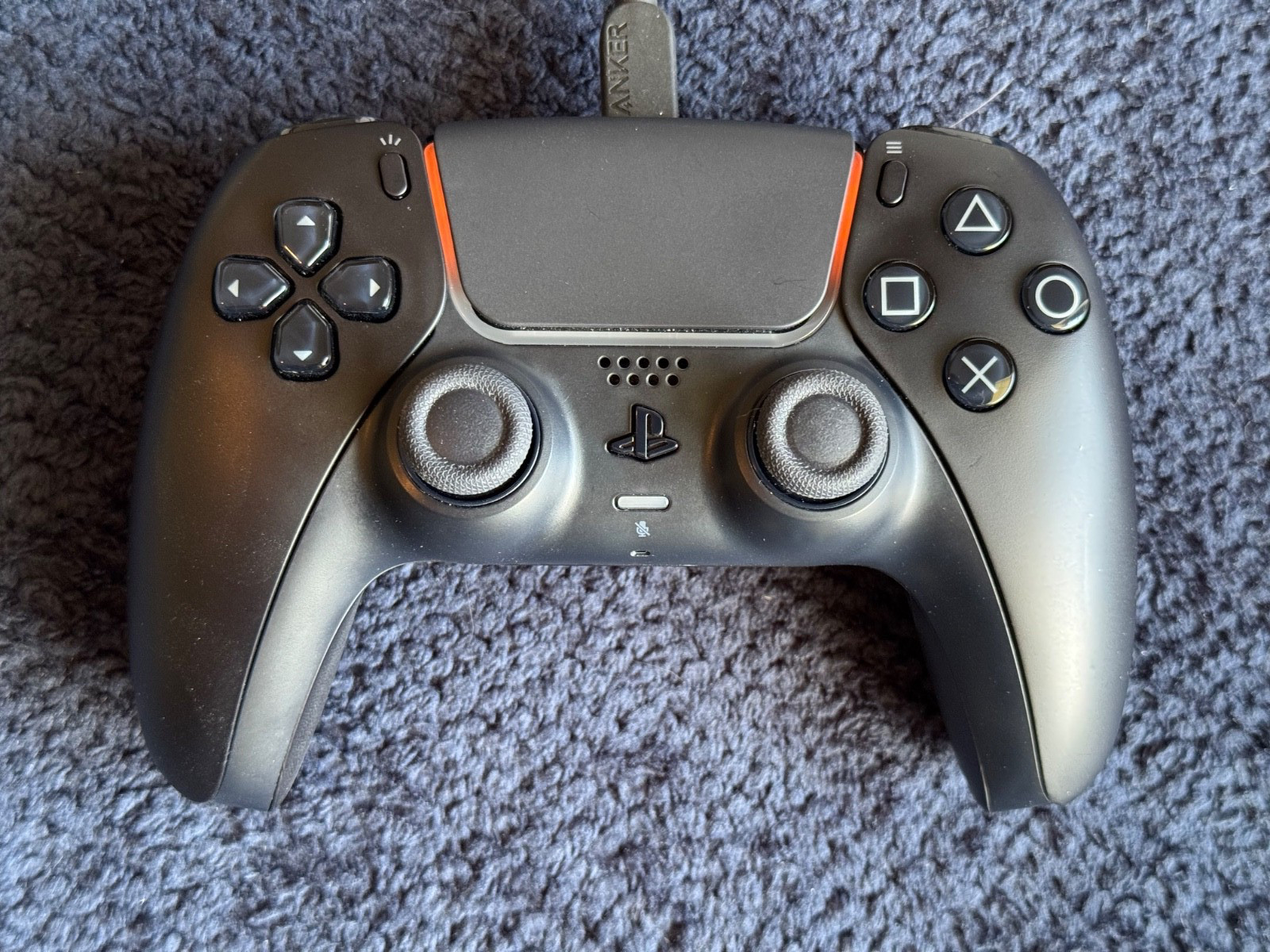 Sony PlayStation PS5 DualSense Controller – Midnight Black – Adult Owned