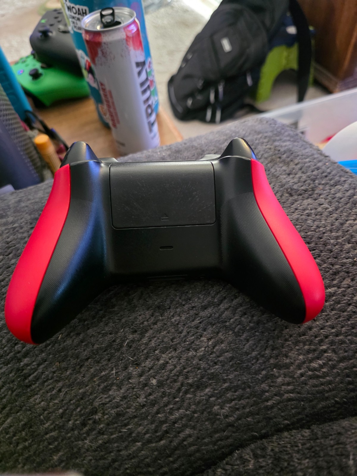 xbox series x controller black and red