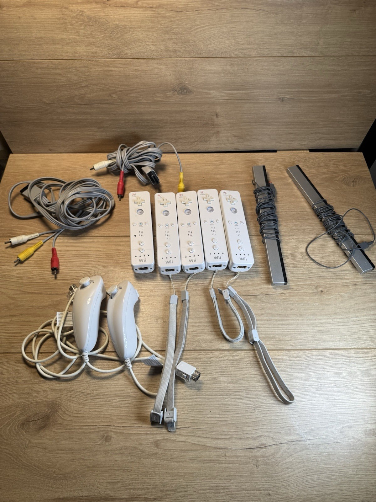 OEM Nintendo Wii MotionPlus Remote Controller – White RVL-003 Lot Untested