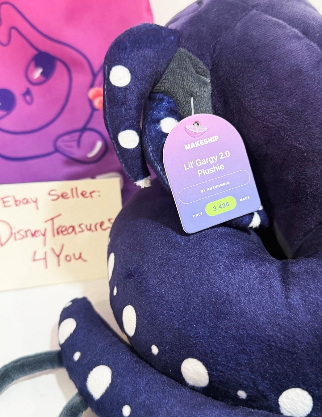 Makeship Lil’ Gargy Subnautica Game Anothmnia Stuffed Plush Leviathan Rare NEW