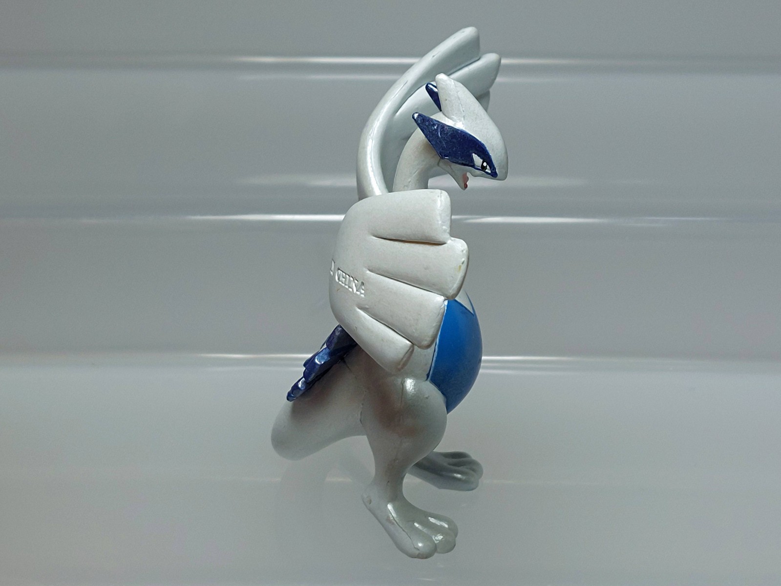 Lugia (Metallic ver) Pokemon Movie Monster Collection Figure Tomy N08 2.6in
