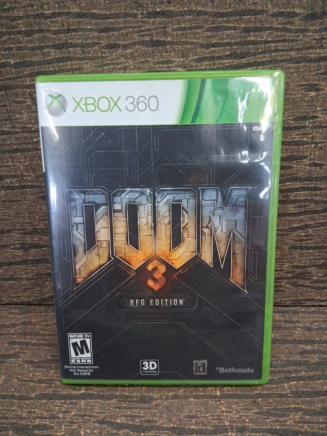 Doom 3 BFG Edition Microsoft Xbox 360 CIB Complete with Manual Tested
