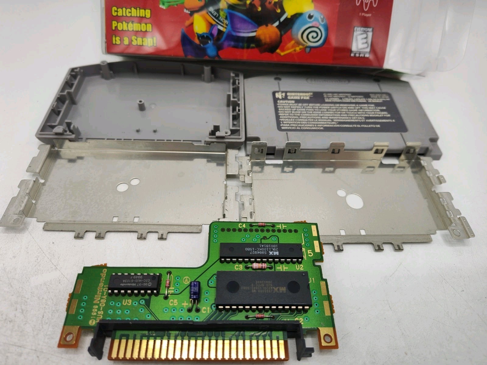 Pokemon Snap (N64, 2000) *VGC w/ Manual + Case Protector* Cleaned & Tested! READ