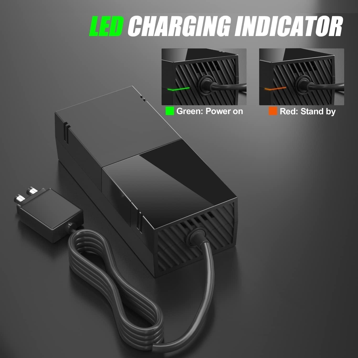 Puning Power Supply Brick for Xbox One, 110V-240V AC Adapter
