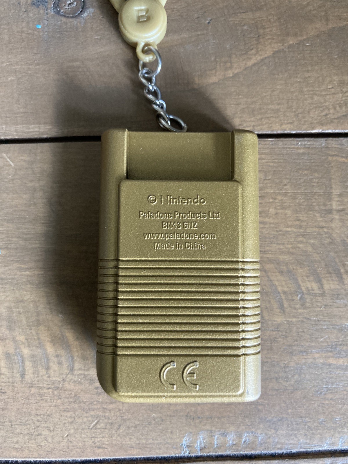 Nintendo Backpack Buddy CHASE Gold Game Boy Bag Clip