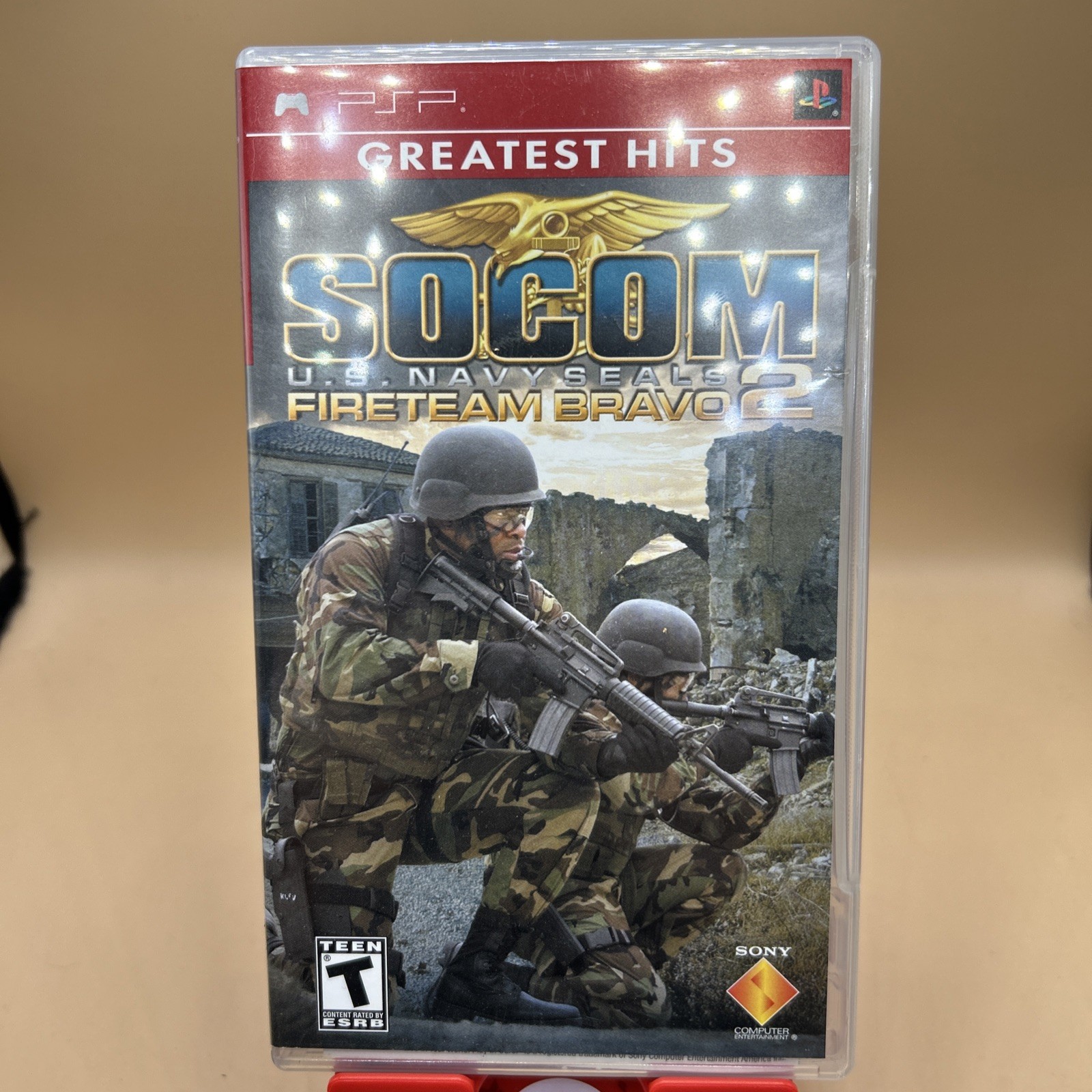 SOCOM U.S. Navy Seals Fireteam Bravo 2 (Sony PlayStation PSP) Complete CIB