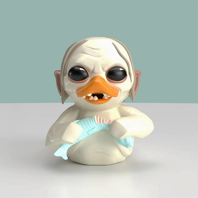TUBBZ BATHTUB 1ST Edition MINI Lord of the Rings Gollum DUCK FIGURE jeep