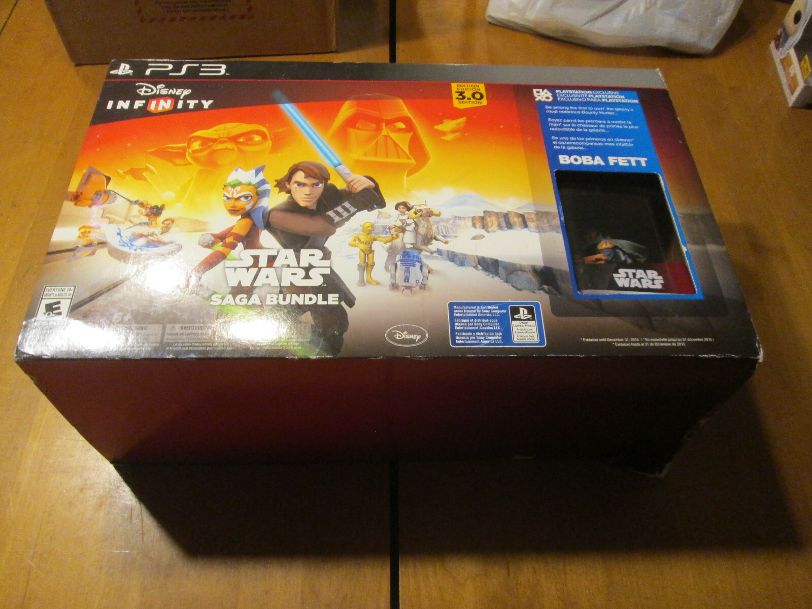 Disney Infinity 3.0 Edition STAR WARS SAGA BUNDLE STARTER PACK PS3 BOBA FETT