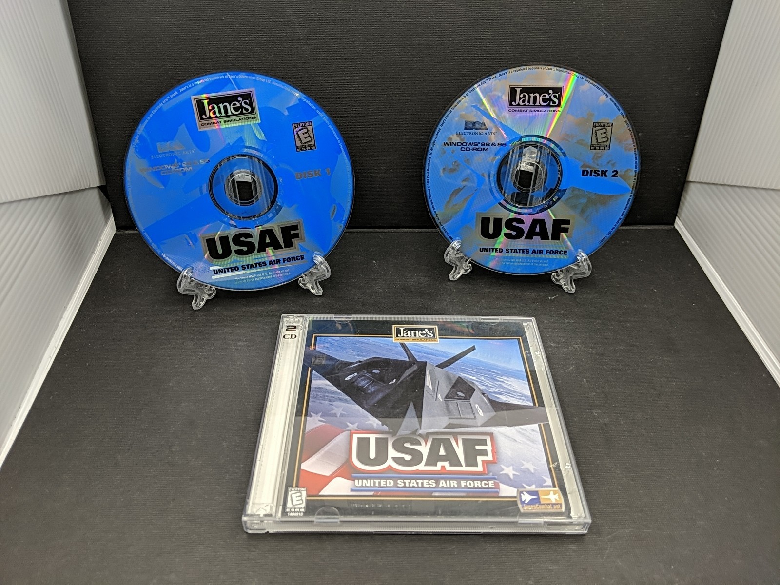 Jane’s USAF United States Air Force Combat Simulations PC Game CD-Rom