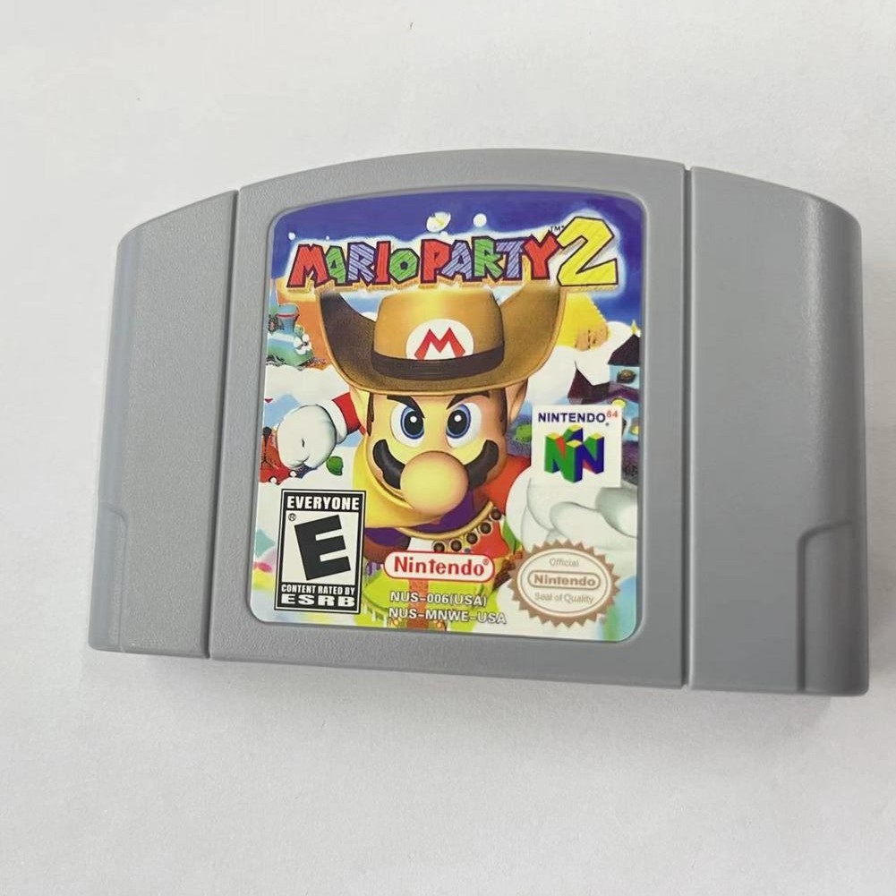 Mario Party 2 – Nintendo 64 (N64) In excellent condition Hard to find Near mint