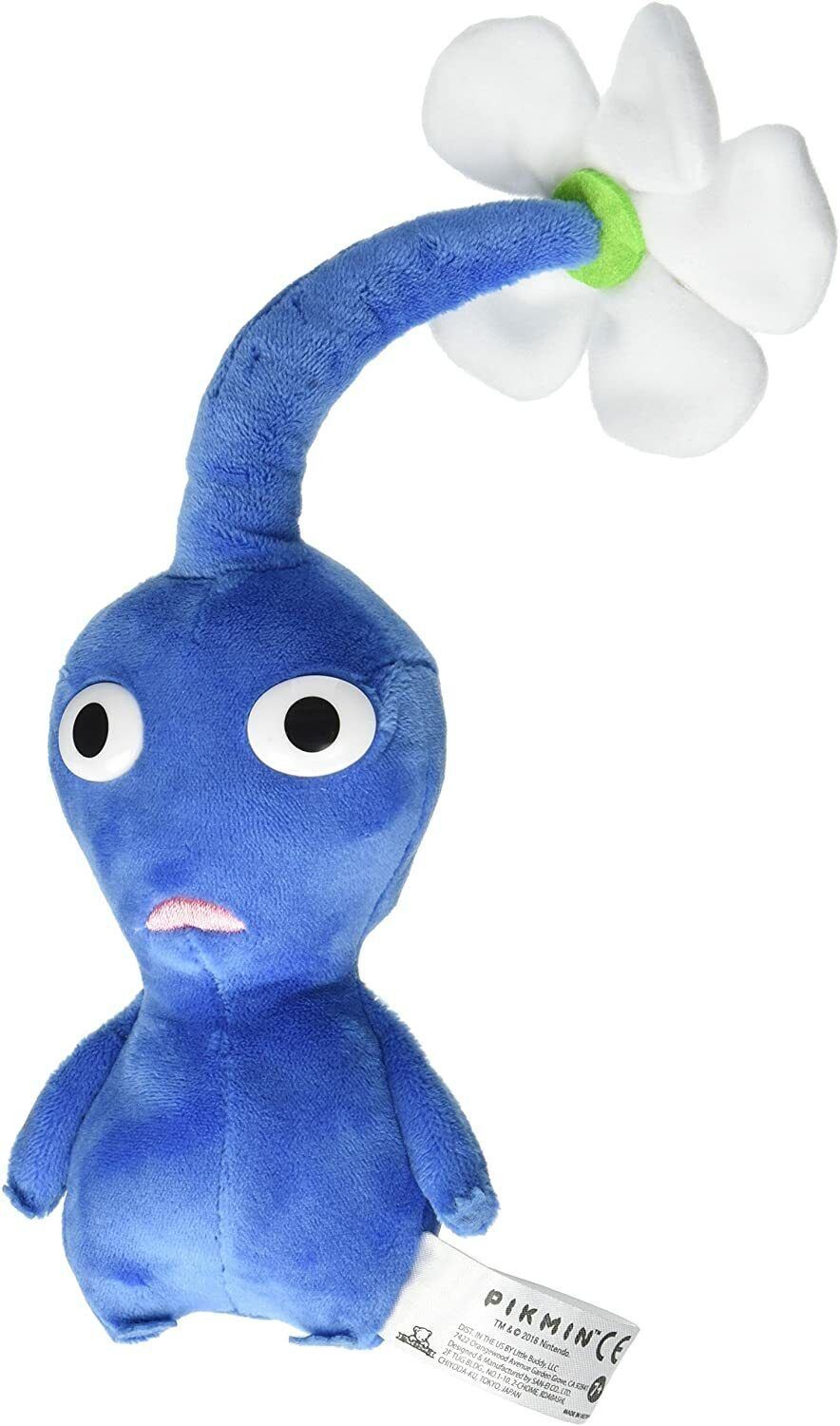Genuine Pikmin BLUE 7″ Plush with Flower Little Buddy 1648