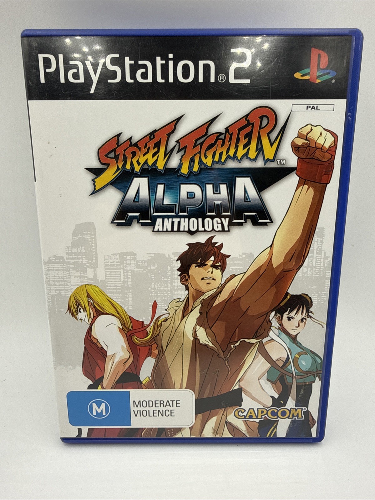 Street Fighter: Alpha Anthology Playstation 2 PAL RARE GEM FREE TRACKED POST