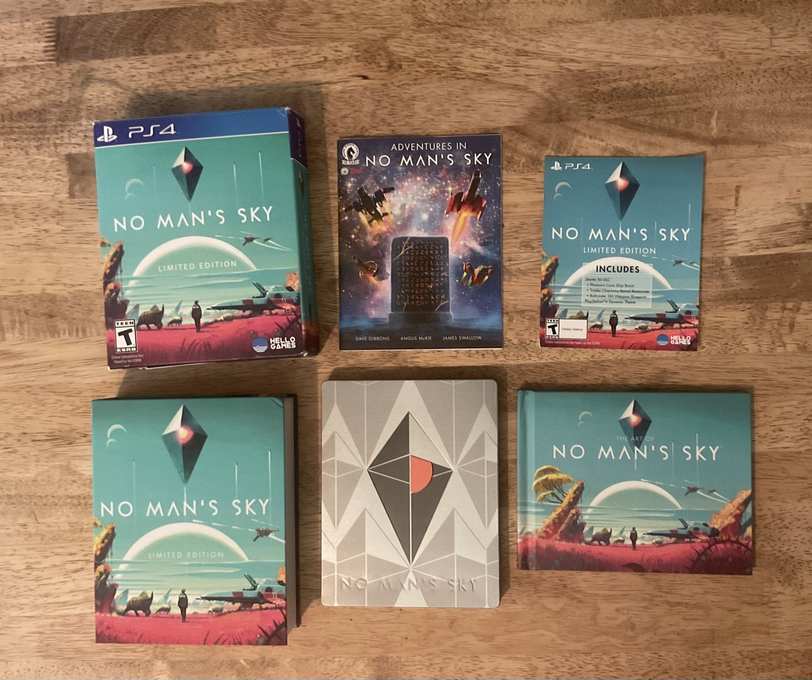 No Man’s Sky Limited Edition Sony Playstation 4 Game CIB Collector Box Set