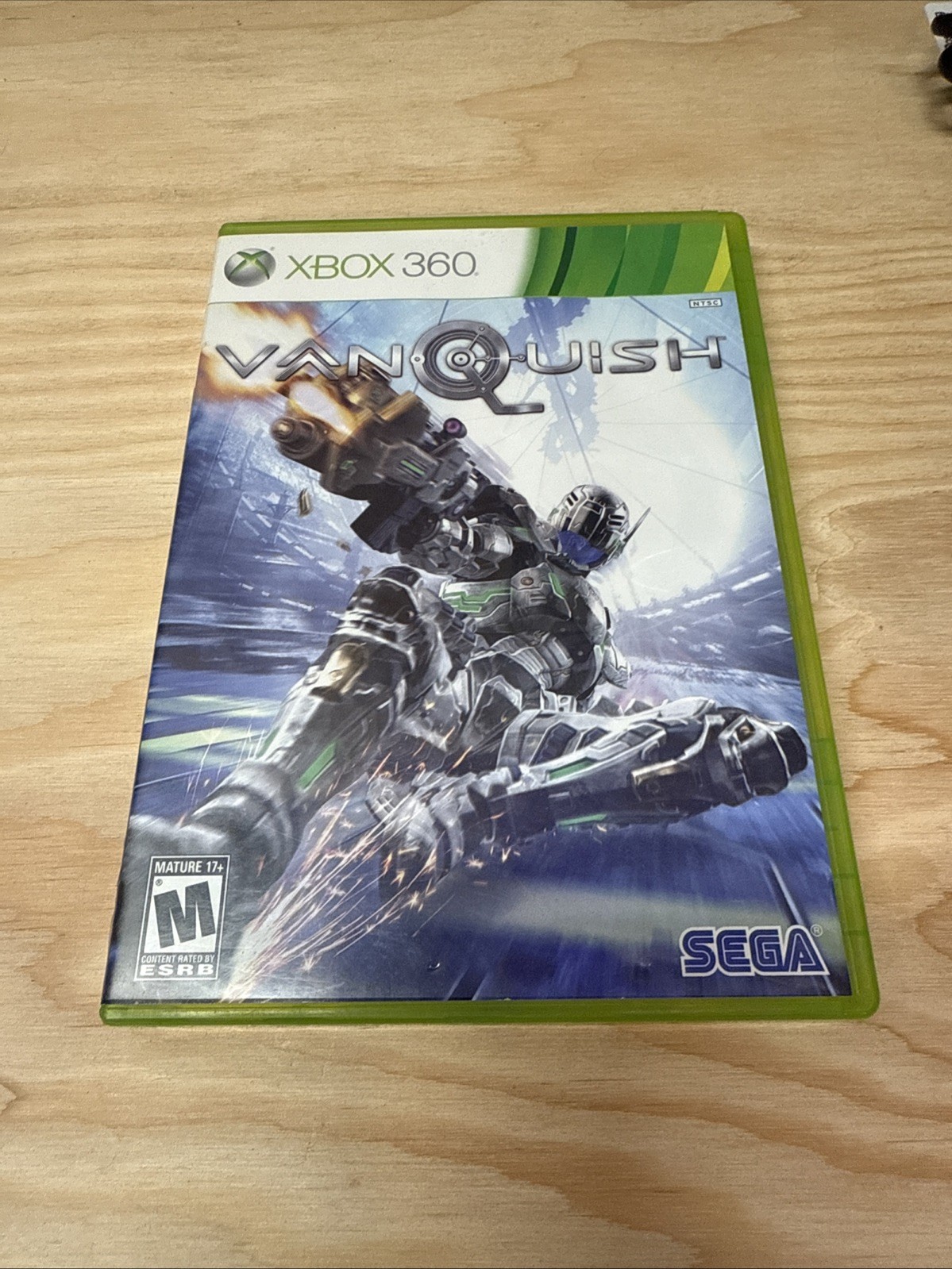 Vanquish (Microsoft Xbox 360, 2010) CIB Verified Working – w/ Fast Shipping
