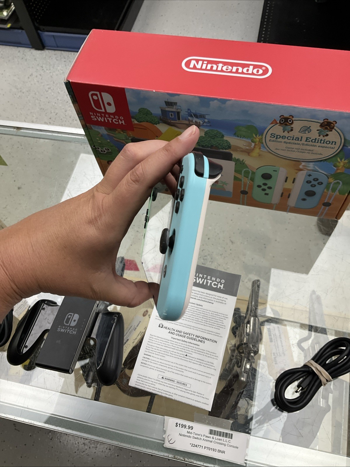 Nintendo Switch HAC-001(-01) Animal Crossing: New Horizon Special Edition 224771
