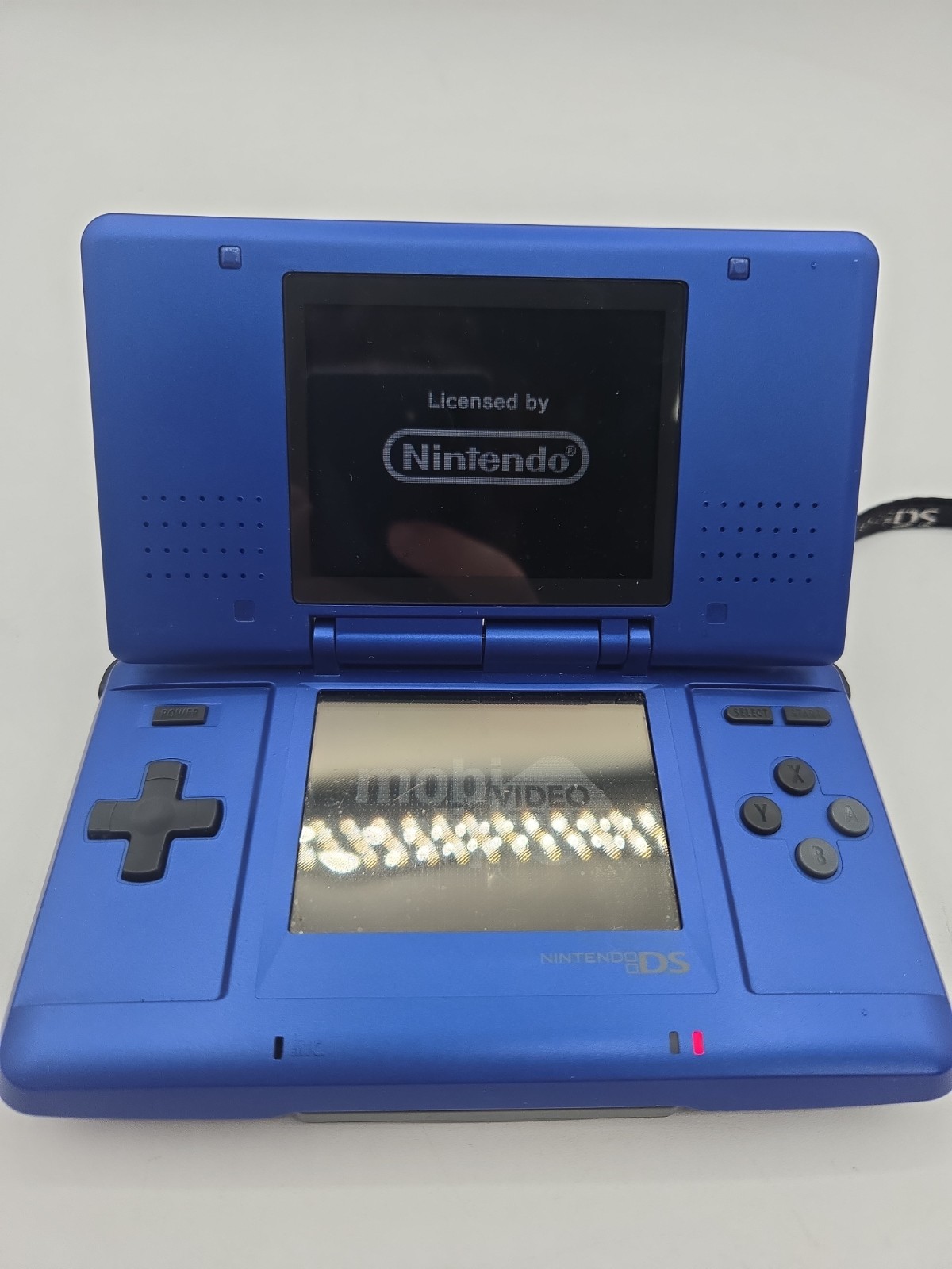 Nintendo DS Model NTR-001 Cobalt Blue Tested Working Console Charger Games Minty
