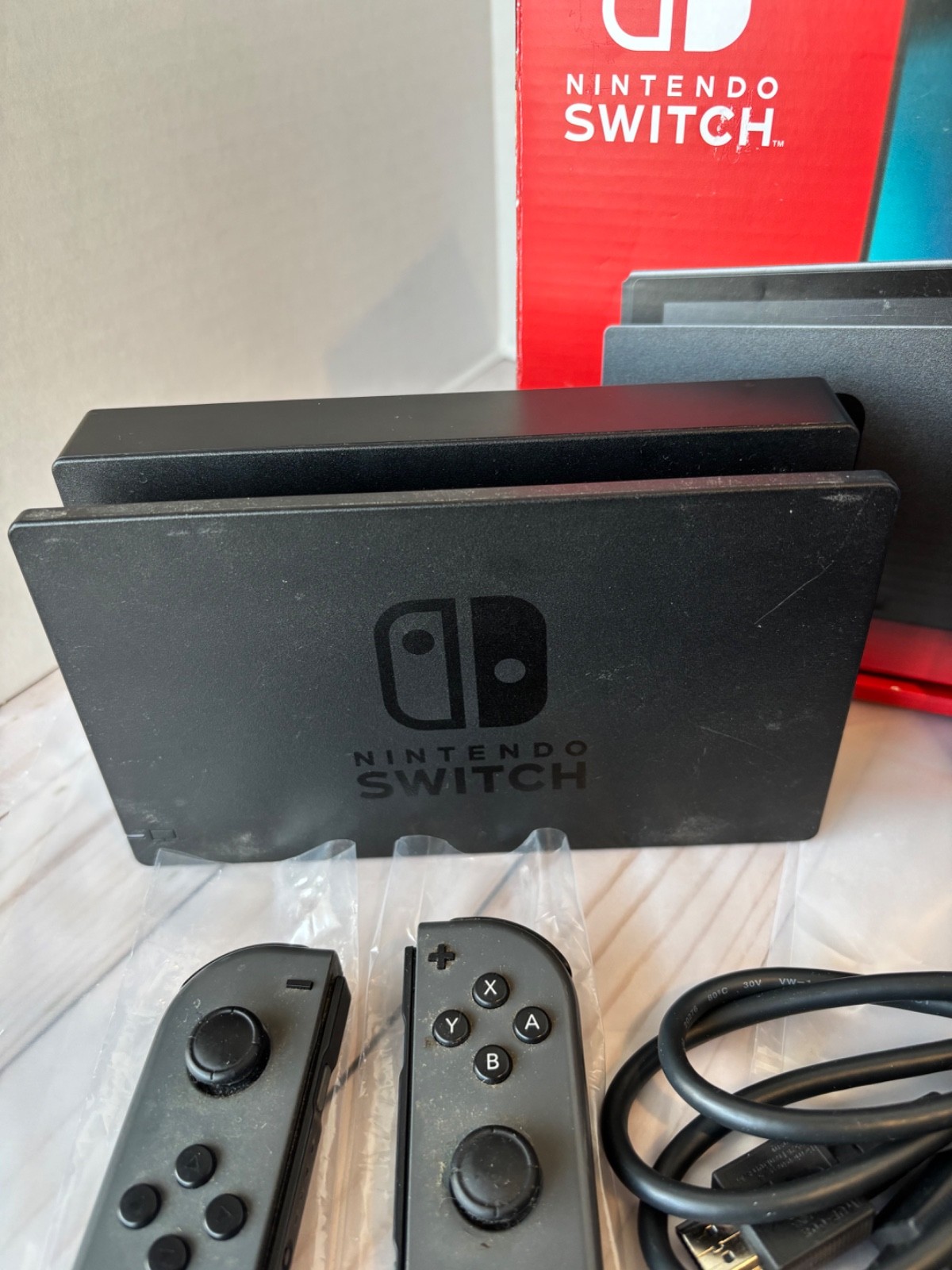 Nintendo Switch Black Joy-Con HAC-001-01 JAPANESE VERSION