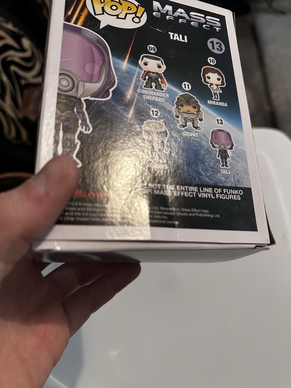 Funko Pop! Mass Effect Tali #13 Boxed Vinyl Figure