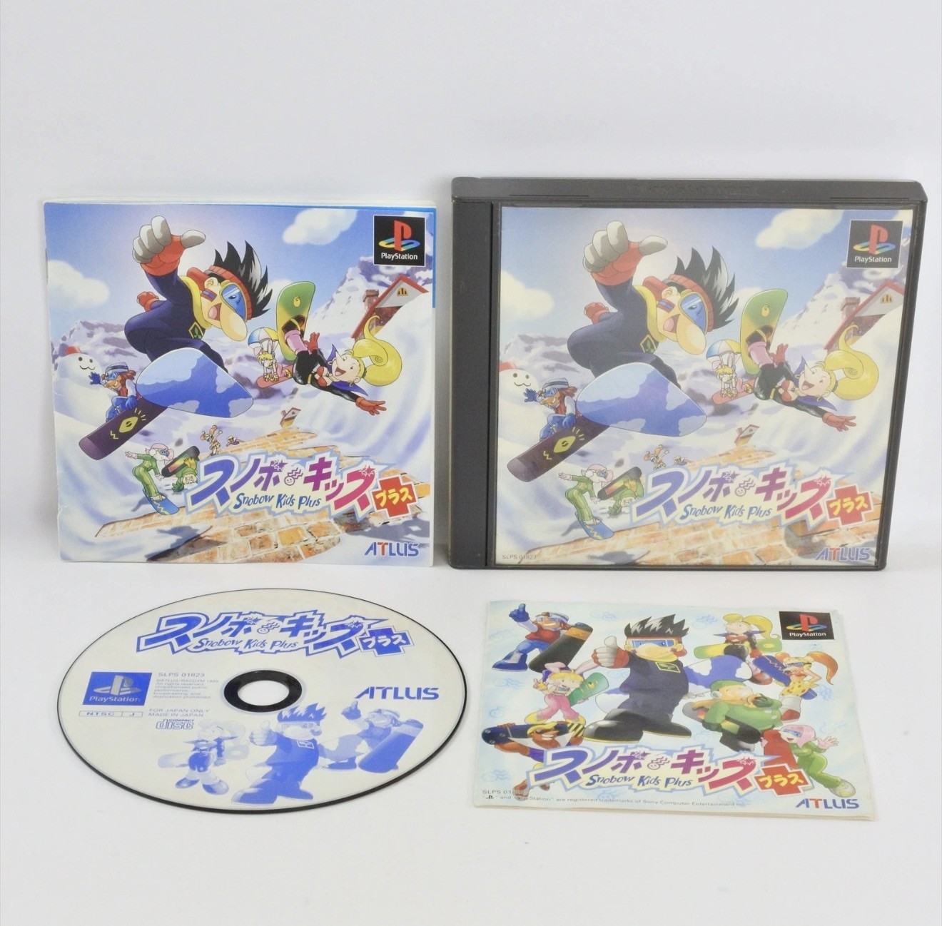 SNOBOW KIDS PLUS PS1 Playstation For JP System 2159 p1