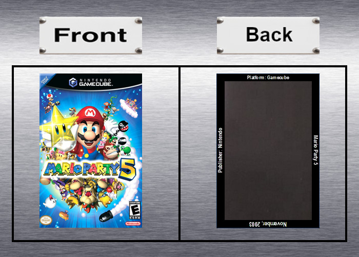Mario Party 4,5,6,7,8,9 Video Game Box Art *GameCube/Wii* High Quality Magnet